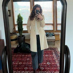 Jil Sander 100% Camel Coat, Size 36